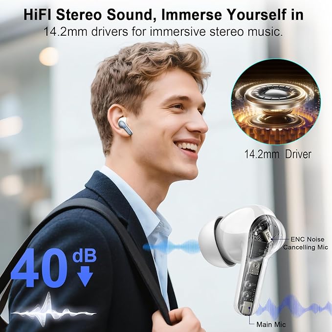 Wireless Earbuds with Charging Case